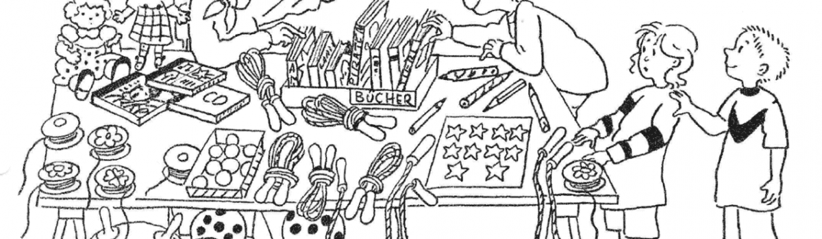 Kindertrödelmarkt der GGS Hermann-Grothe-Straße